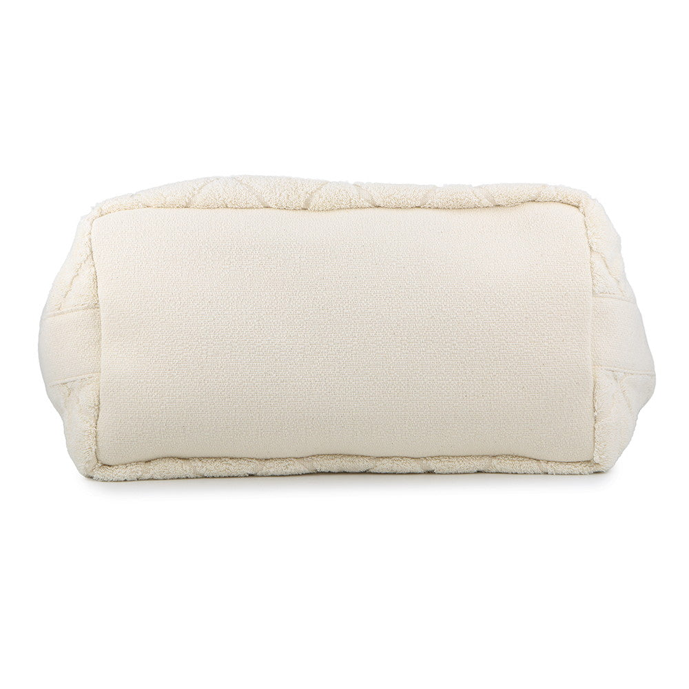 CHANEL Beach bag 3-piece set IvoryAA8042 Cotton100%
