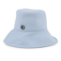 HERMES Hat Frog Size 57 Light Blue Hemp60% Cotton38% Polyurethane2%
