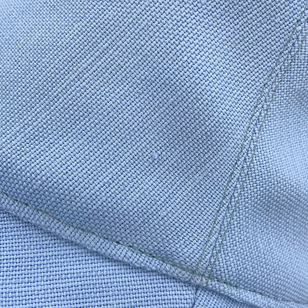 HERMES Hat Frog Size 57 Light Blue Hemp60% Cotton38% Polyurethane2%