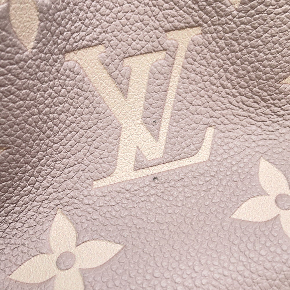 LOUIS VUITTON Nanonoe Bloom GrayM14224 Monogram Empreinte Leather