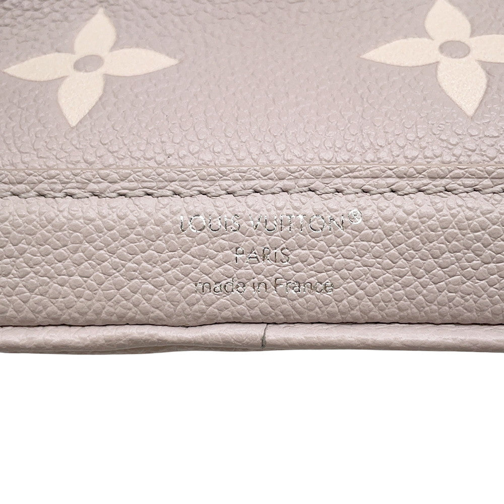 LOUIS VUITTON Nanonoe Bloom GrayM14224 Monogram Empreinte Leather