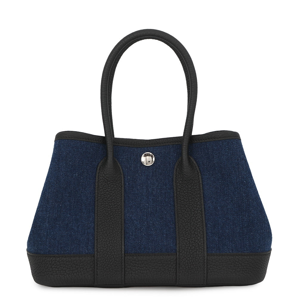HERMES Neo Garden Denim Fonce Denim Fonce Negonda Leather Denim