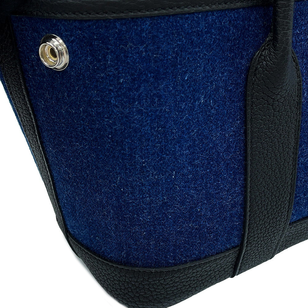 HERMES Neo Garden Denim Fonce Denim Fonce Negonda Leather Denim