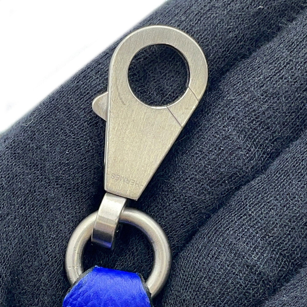 HERMES Kelly Sellier Blue Electric Epsom Size 28