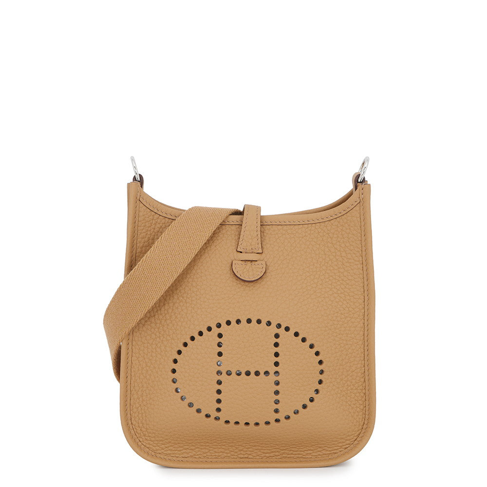 HERMES Evelyne Short Biscuit Taurillon Clemence Size TPM