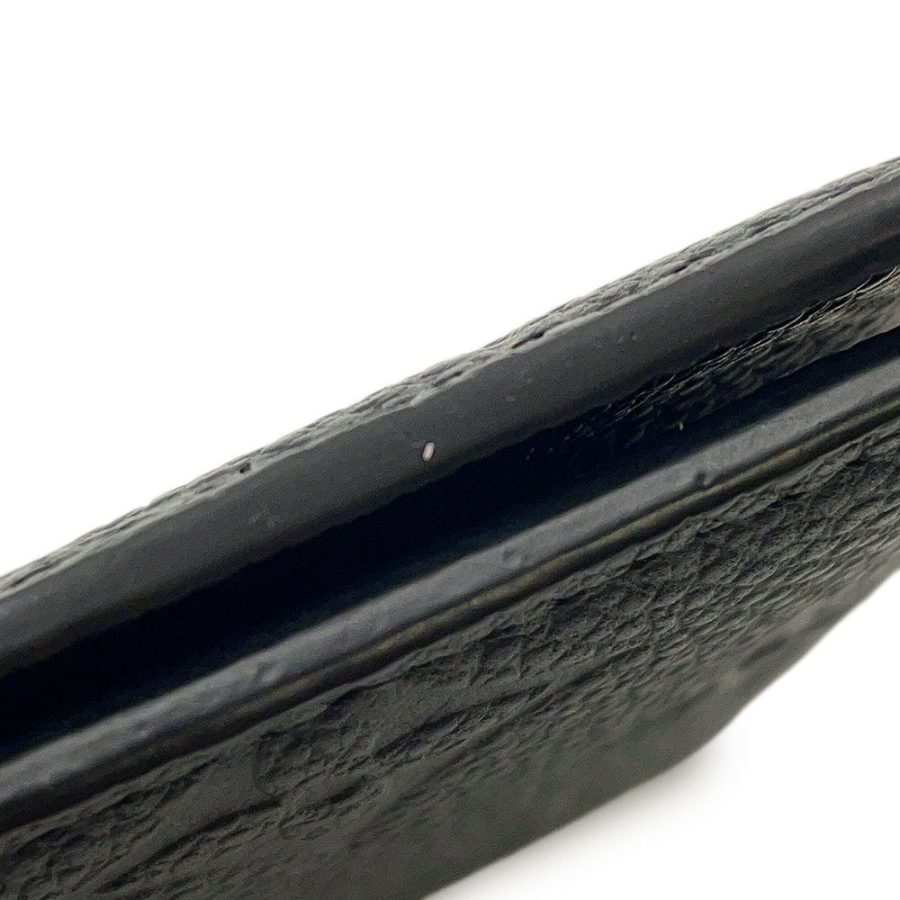 LOUIS VUITTON Passport Cover NM NoirM63914 Monogram Empreinte Leather