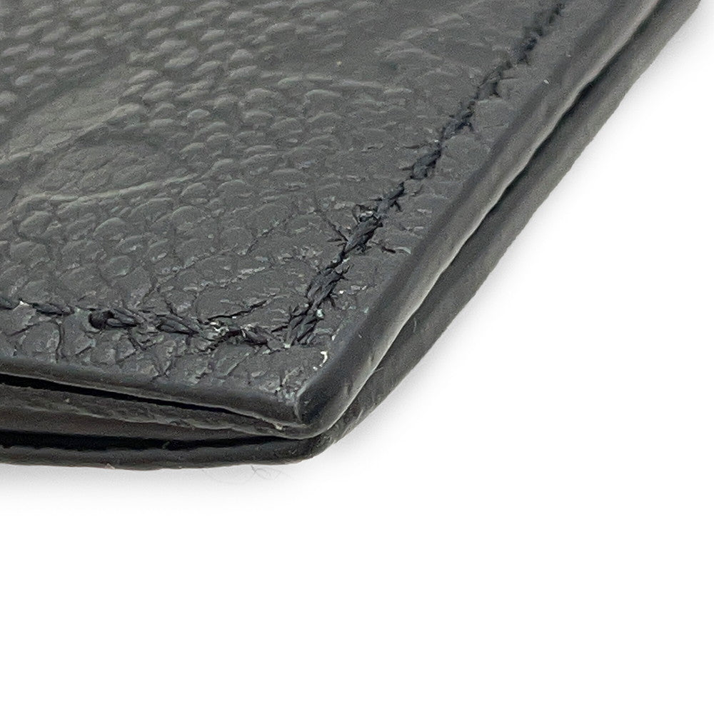 LOUIS VUITTON Passport Cover NM NoirM63914 Monogram Empreinte Leather