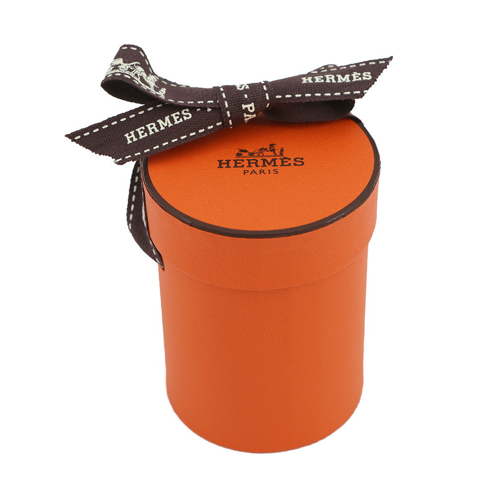 HERMES Twilly Grand Tralala Rose Poudre/Jaune Pale/Gris Pearl Silk100%