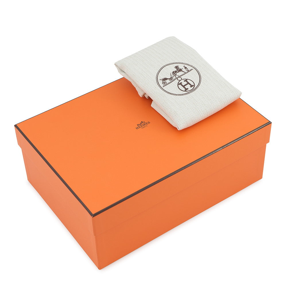 HERMES Herbag zip Paille Toile H Vache Hunter Leather Size Mini