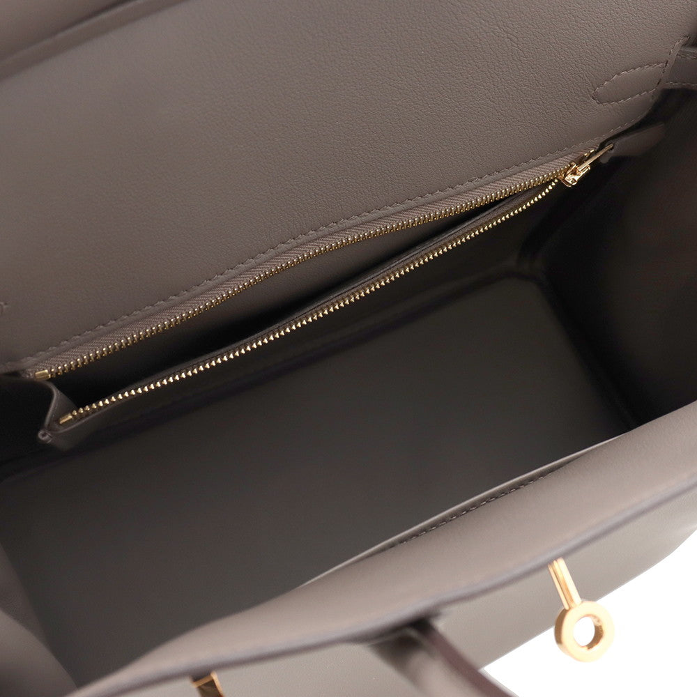 HERMES Birkin Etain Swift Leather Size 25