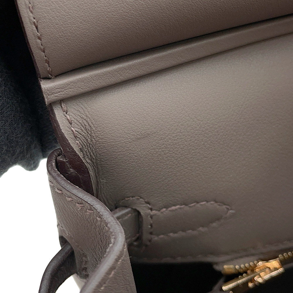 HERMES Birkin Etain Swift Leather Size 25