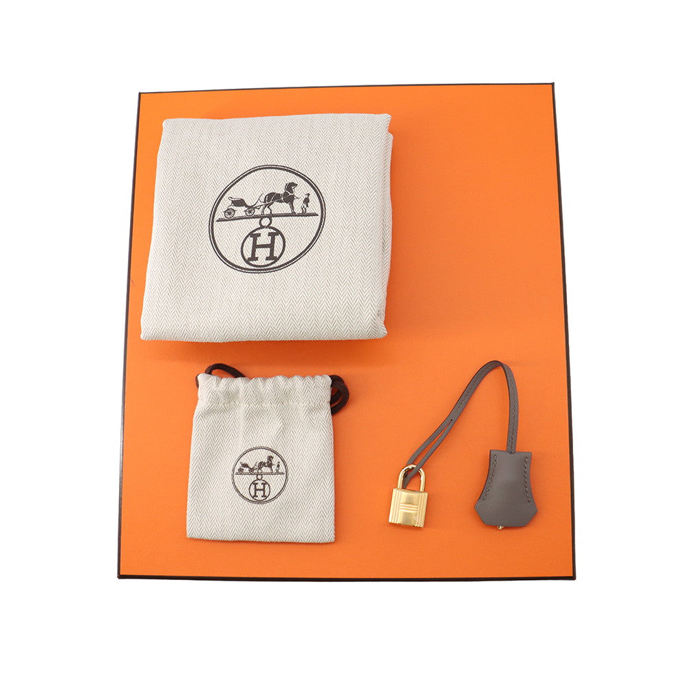 HERMES Birkin Etain Swift Leather Size 25