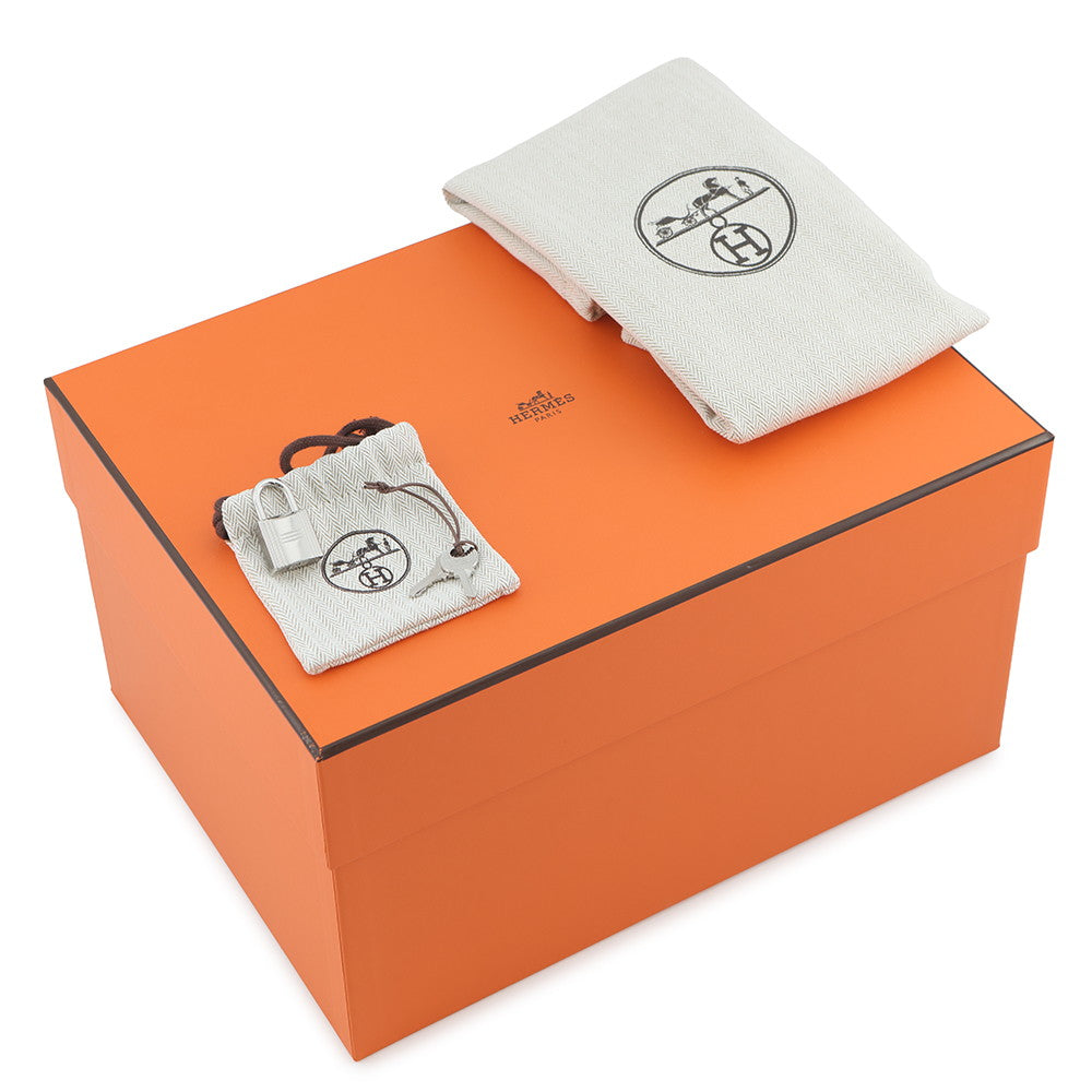 HERMES Picotin Lock Blue Nuit Taurillon Clemence Size PM