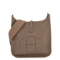 HERMES Evelyne3 Etoupe Taurillon Clemence Size PM