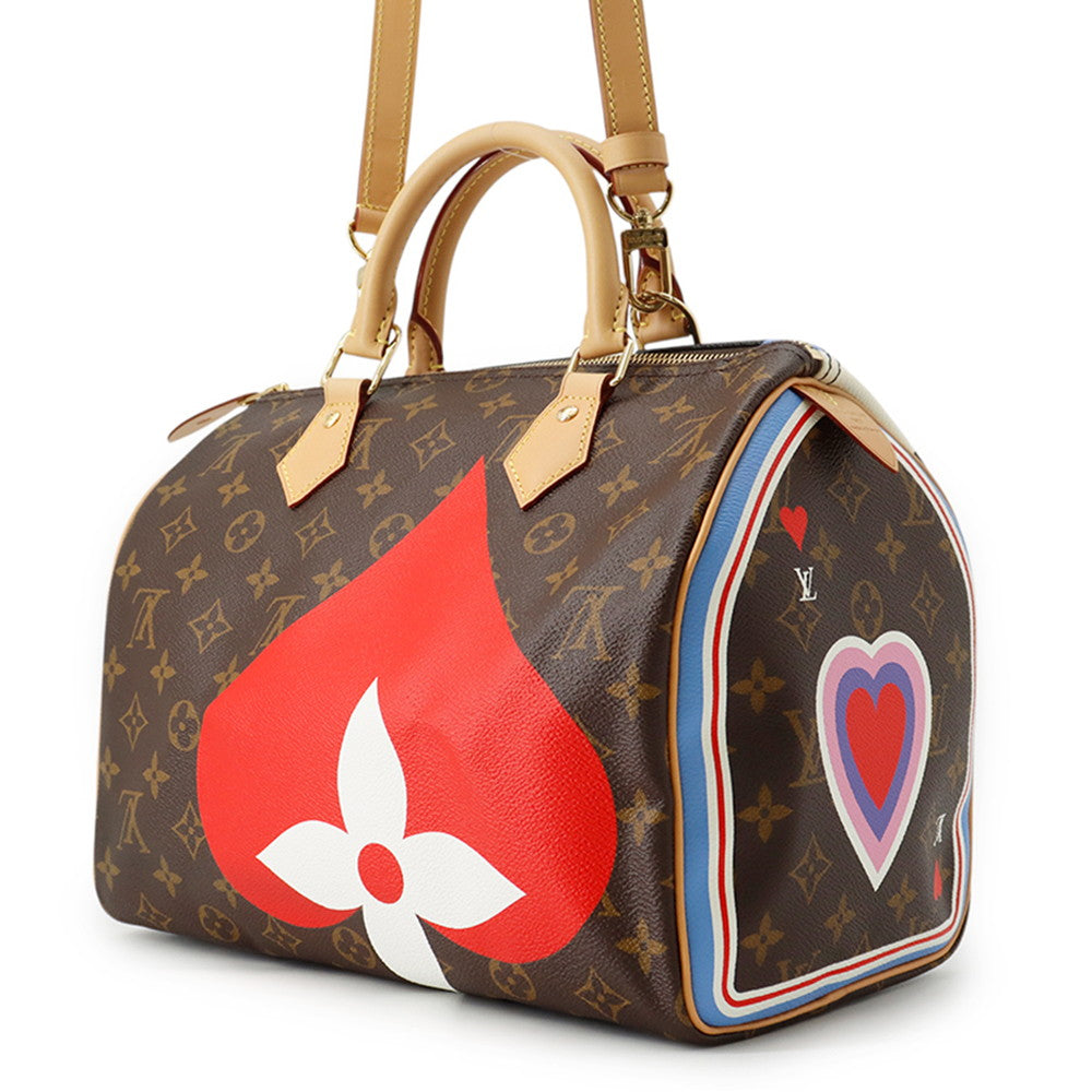 LOUIS VUITTON Speedy Bandouliere BrownM57451 Monogram / GameOn Size 30