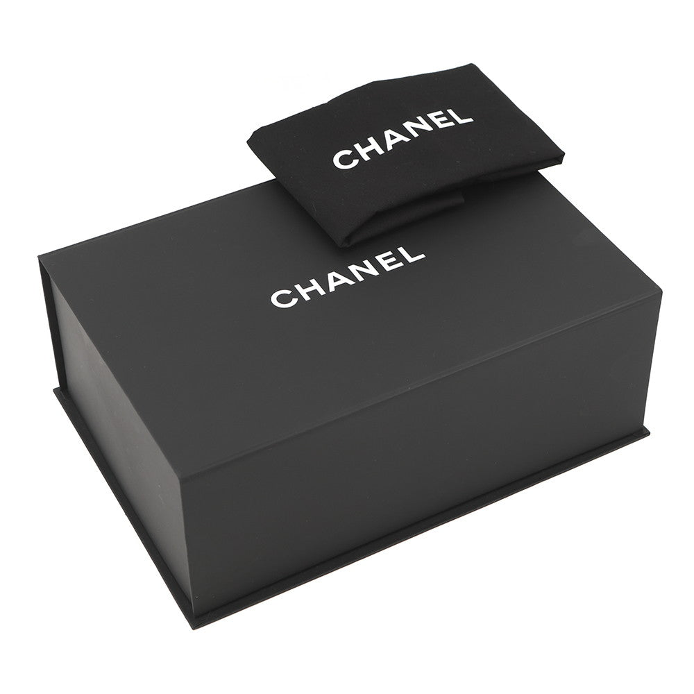 CHANEL Matelasse Mini Shopping Bag BlackAS4416 Shiny Calf Leather