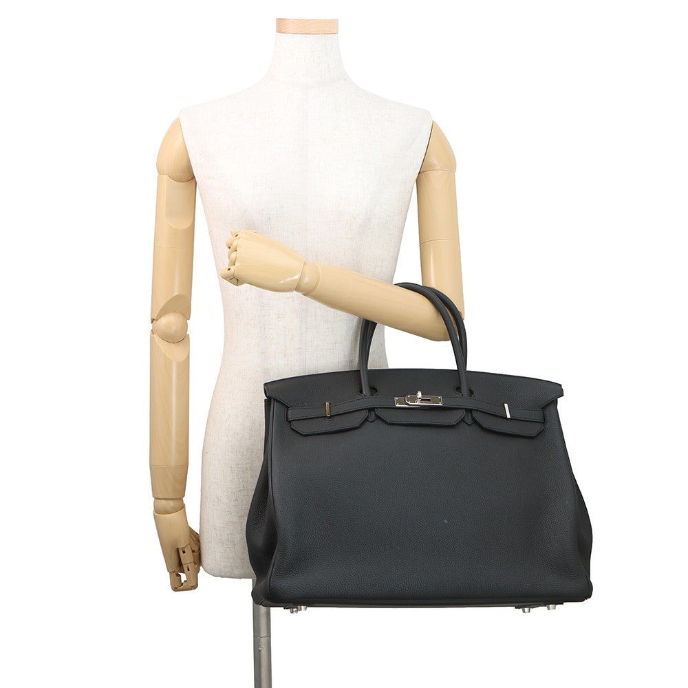 HERMES Birkin Black Togo Leather Size 40