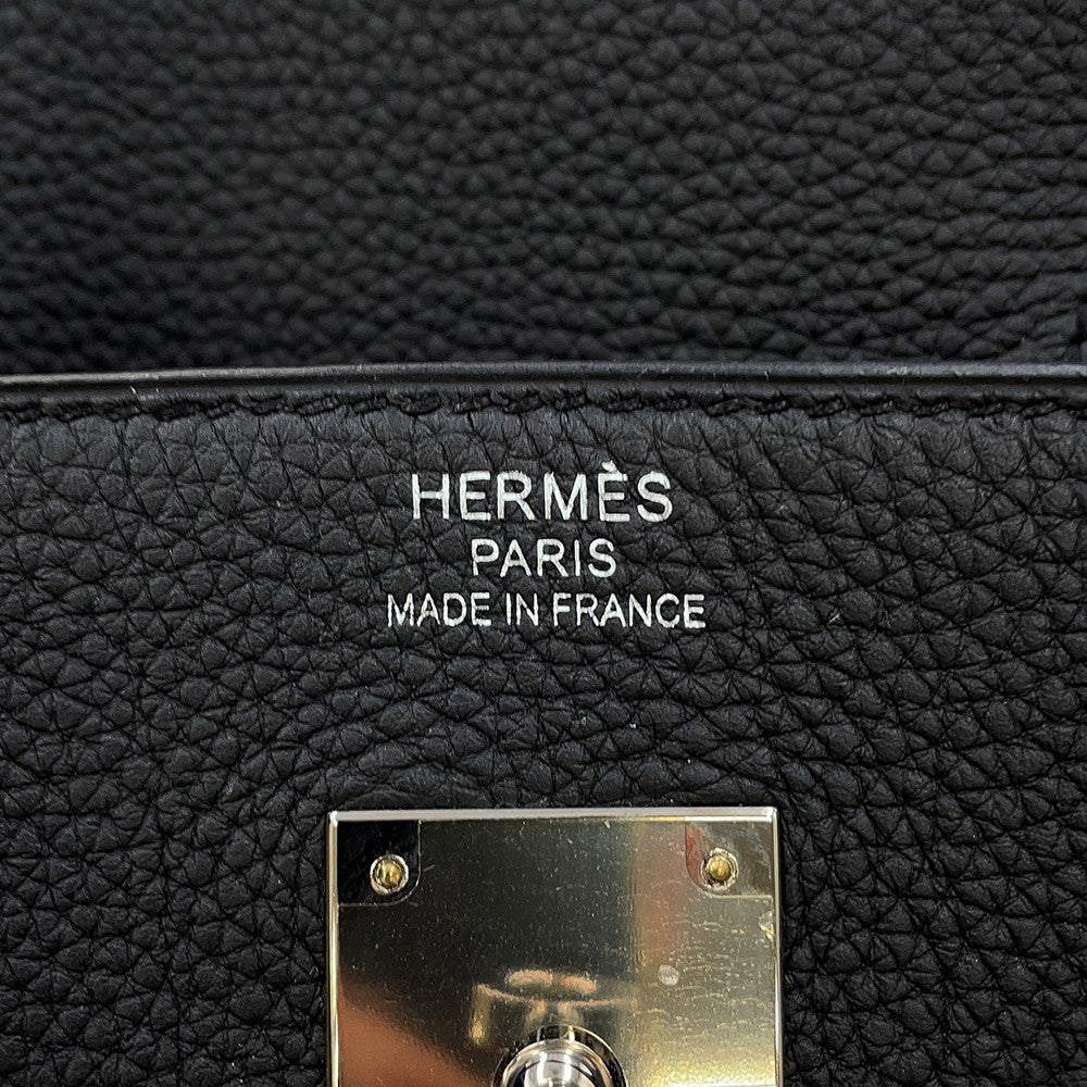 HERMES Birkin Black Togo Leather Size 40