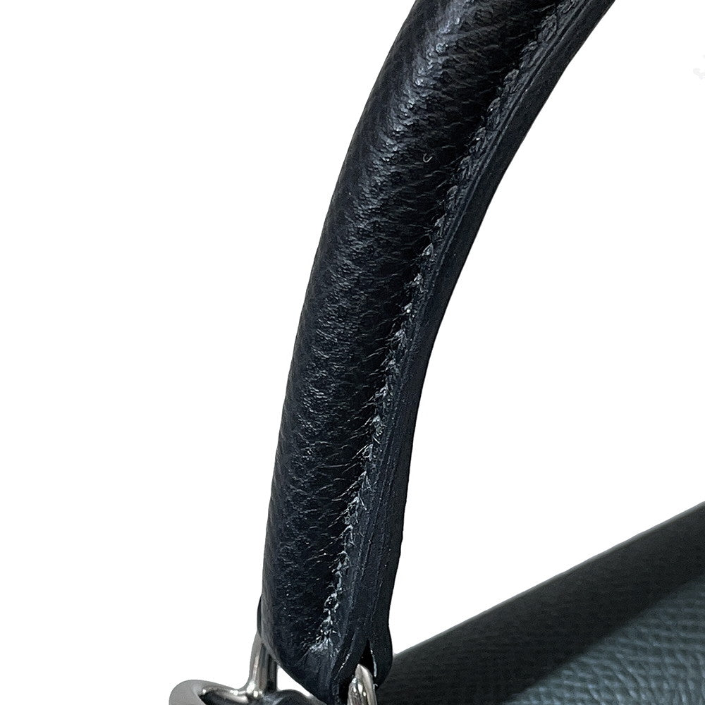 HERMES Kelly Sellier tricolor Vert Mangrove/Vert Almond/Black Epsom Size 25