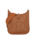 HERMES Evelyne3 Gold Taurillon Clemence Size 23