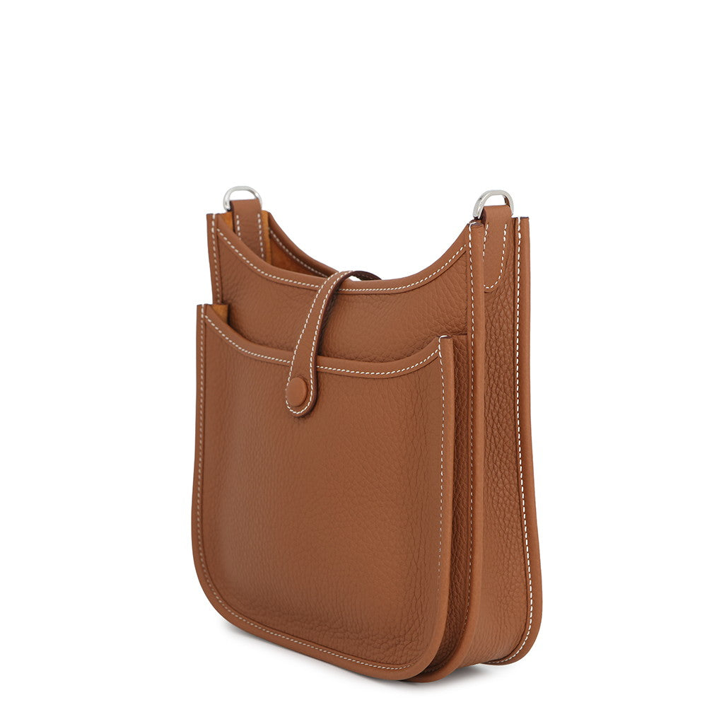 HERMES Evelyne3 Gold Taurillon Clemence Size 23