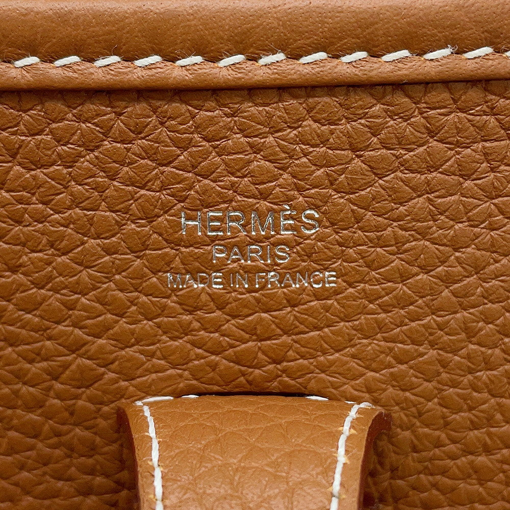 HERMES Evelyne3 Gold Taurillon Clemence Size 23