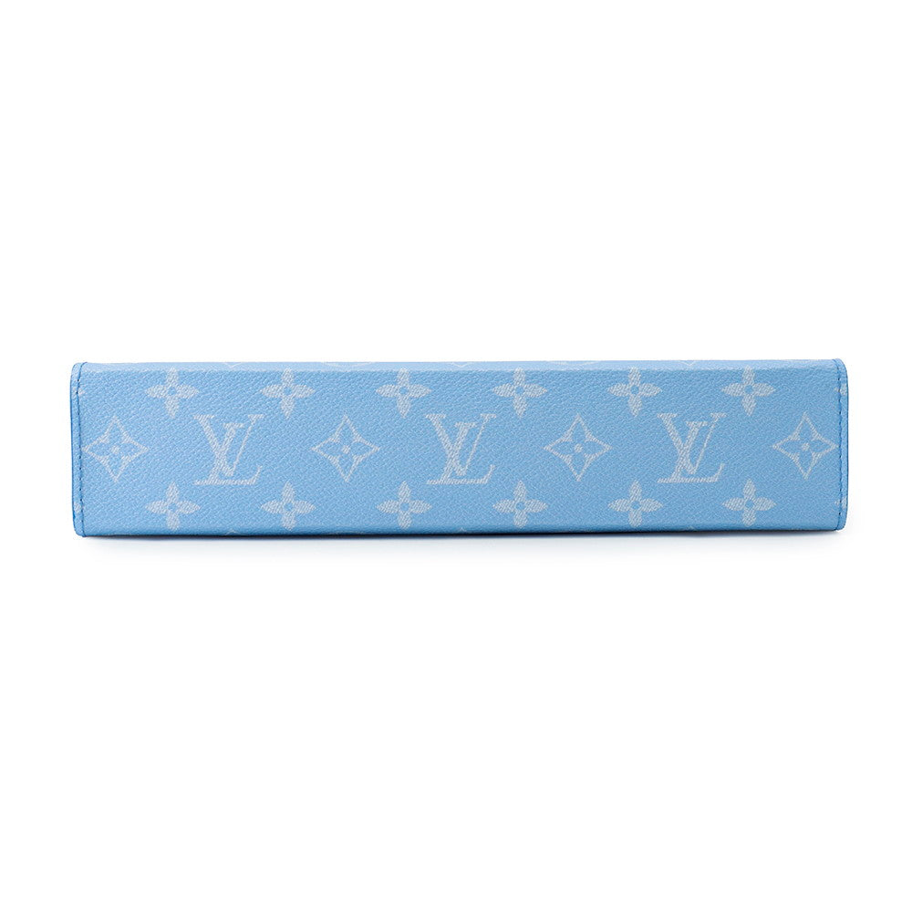 LOUIS VUITTON Pochette Voyage Blue/WhiteM45480 Monogram Clouds