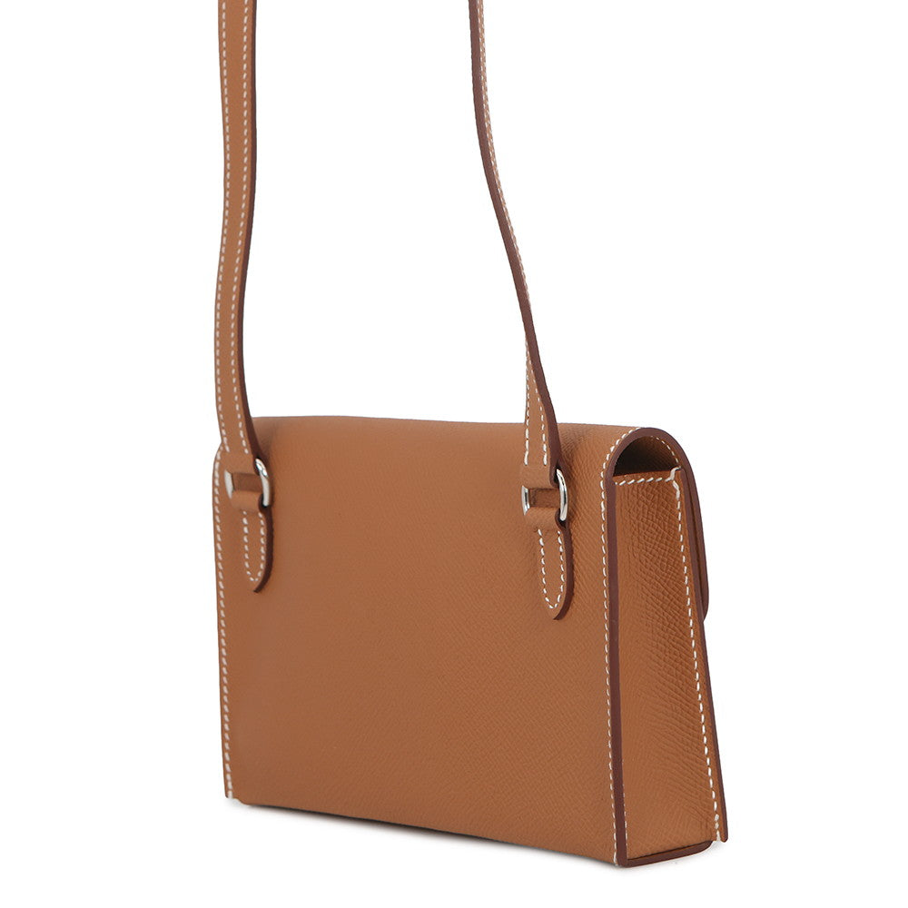HERMES Nap to Go Gold Epsom