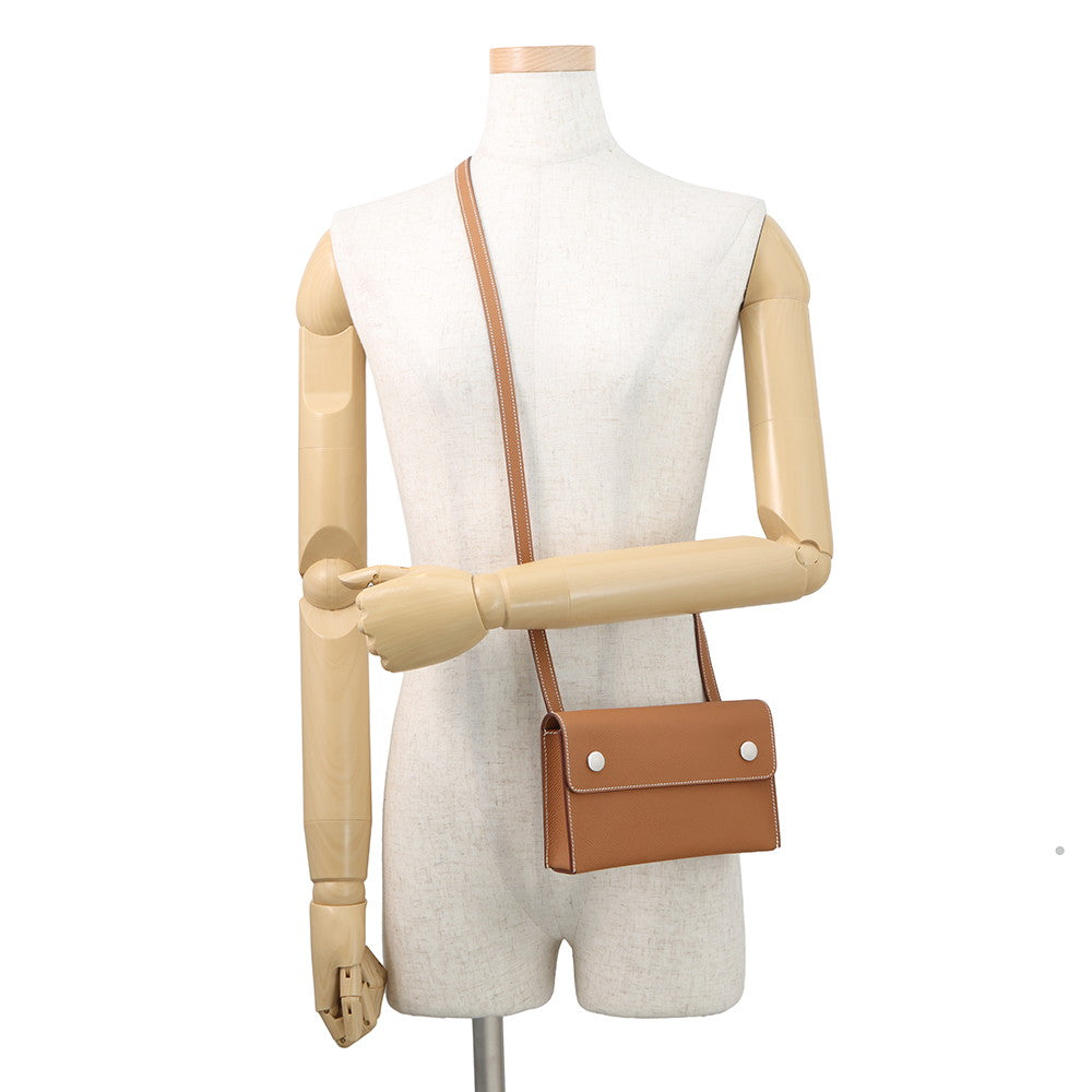 HERMES Nap to Go Gold Epsom