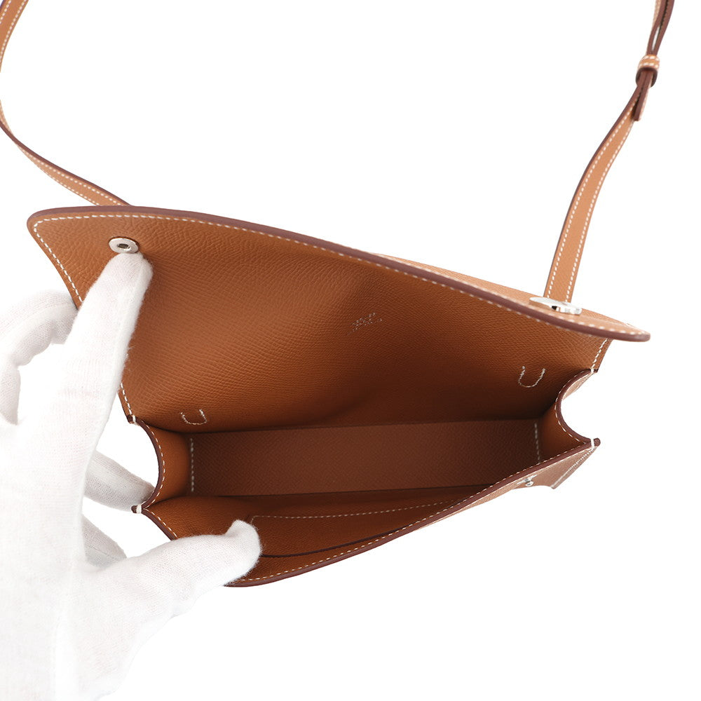 HERMES Nap to Go Gold Epsom