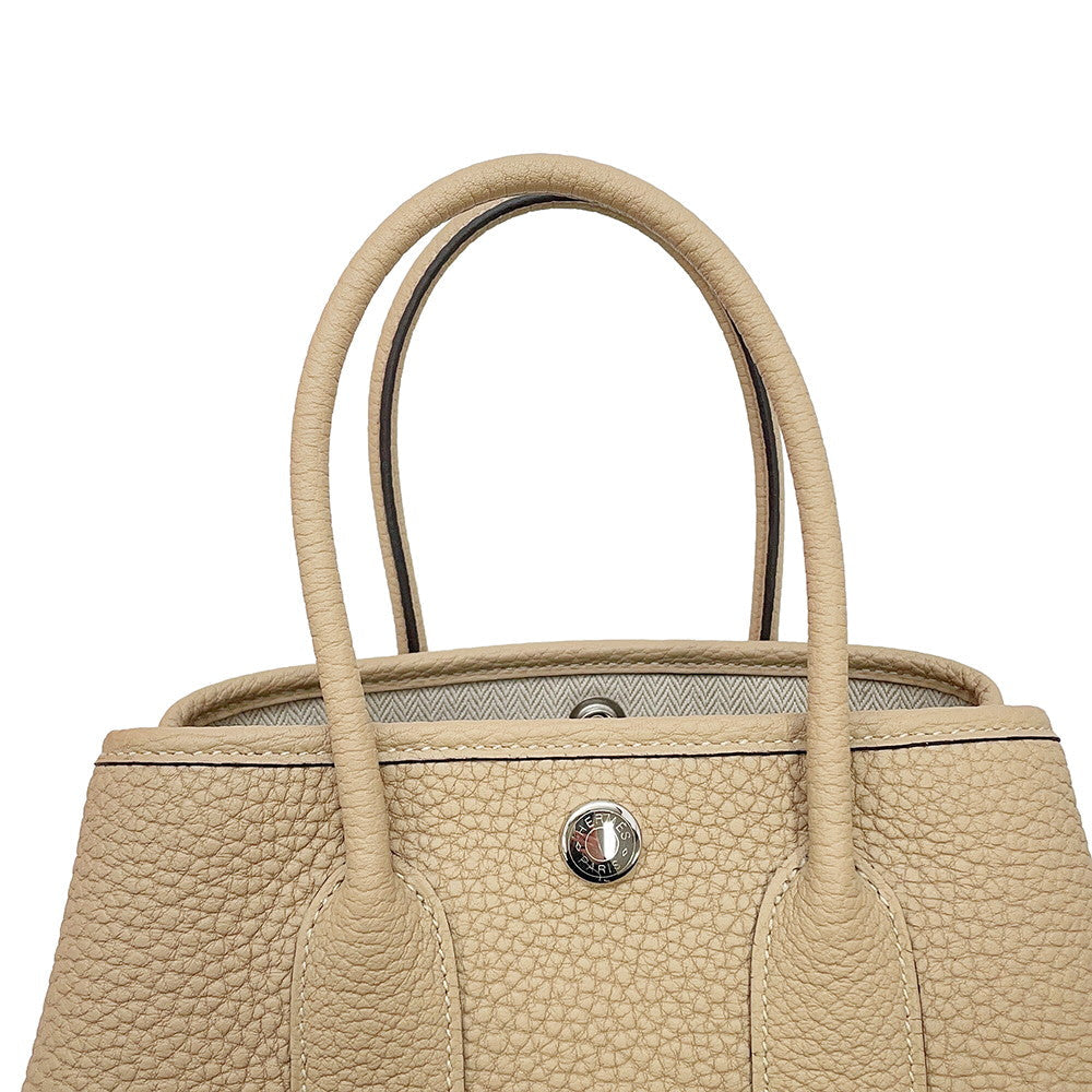 HERMES Neo Garden Trench Negonda Leather Size 23