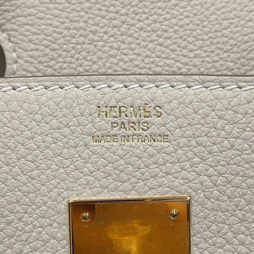 HERMES Birkin Craie Togo Leather Size 30