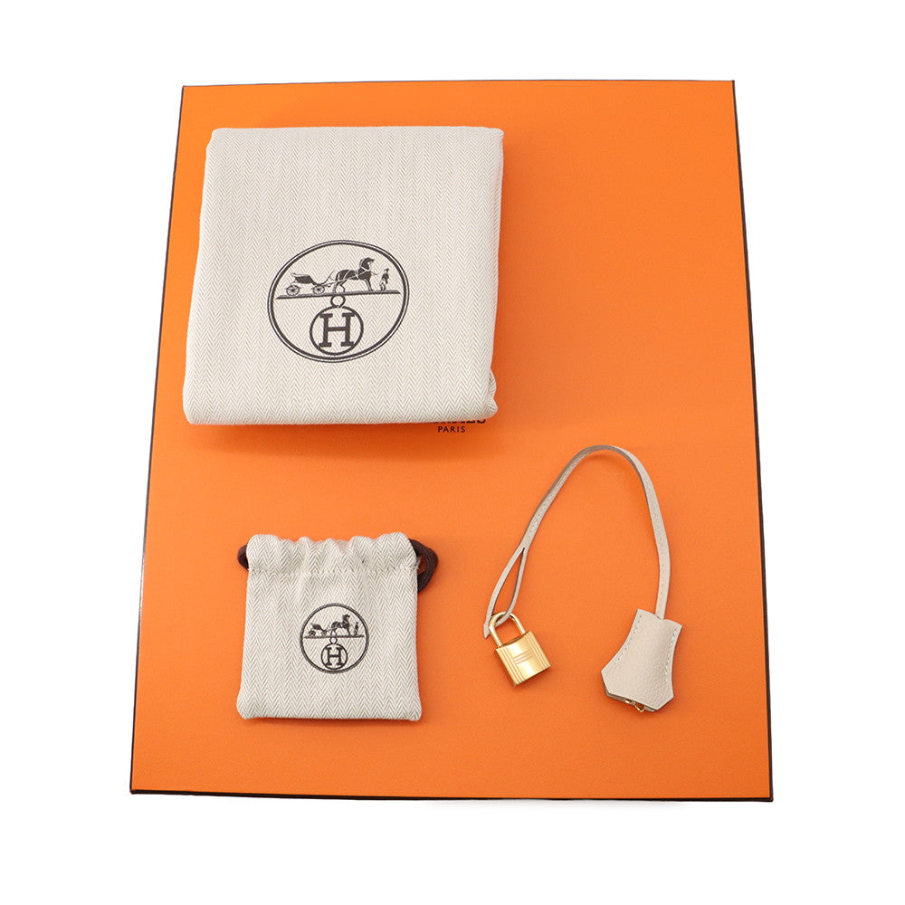 HERMES Birkin Craie Togo Leather Size 30