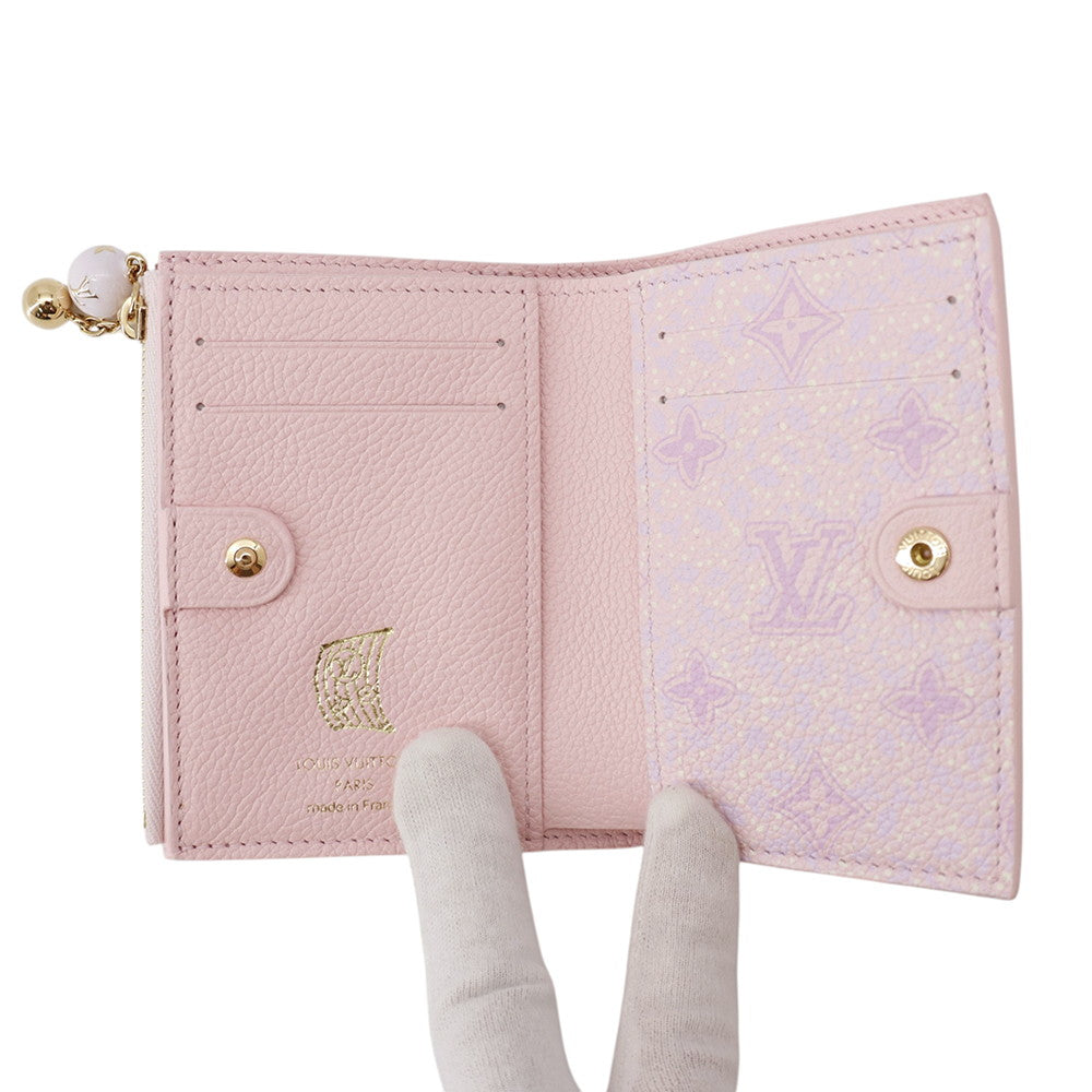 LOUIS VUITTON Portefeuille Lisa SweetLavenderM29251 Monogram Empreinte Leather