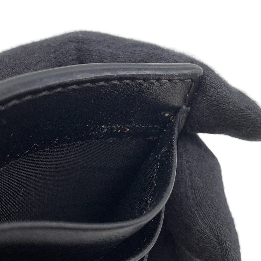 BURBERRY Fragment case Black Leather
