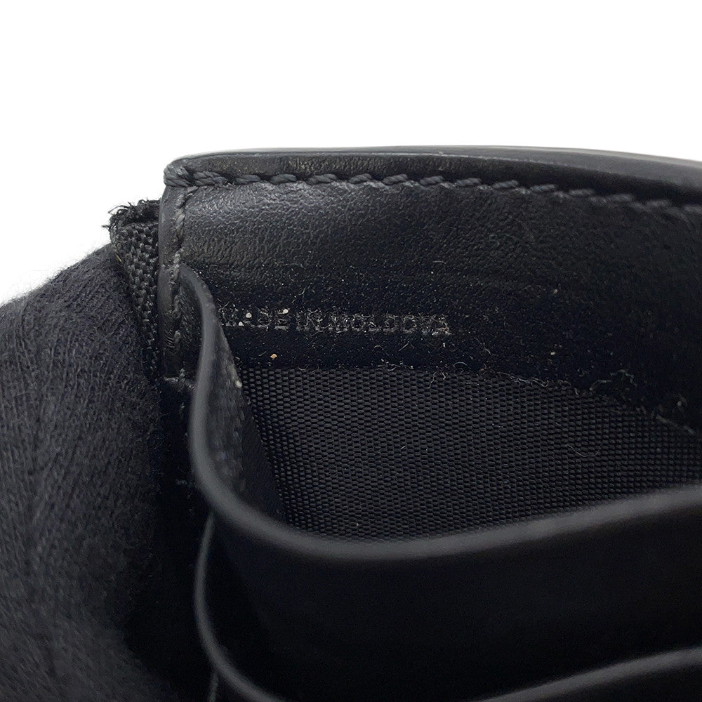 BURBERRY Fragment case Black Leather