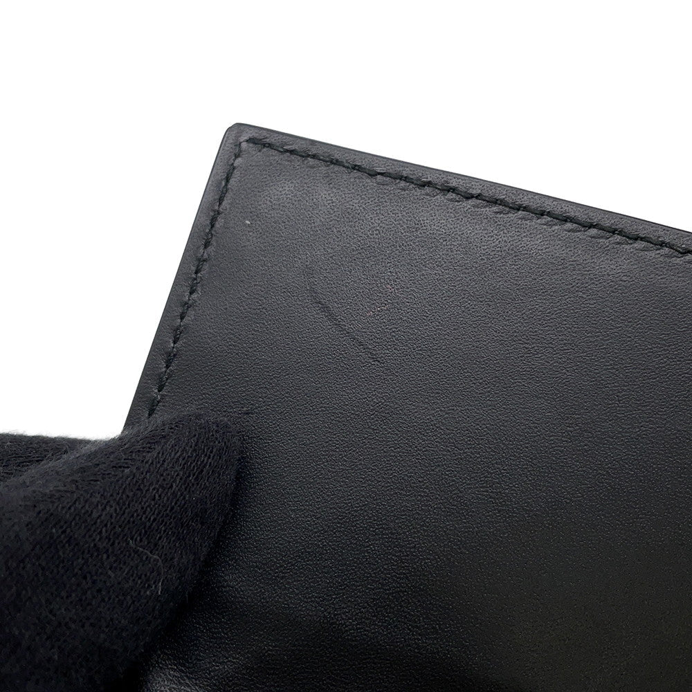 Bottega Veneta INTRECCIATO Card Case Black Leather