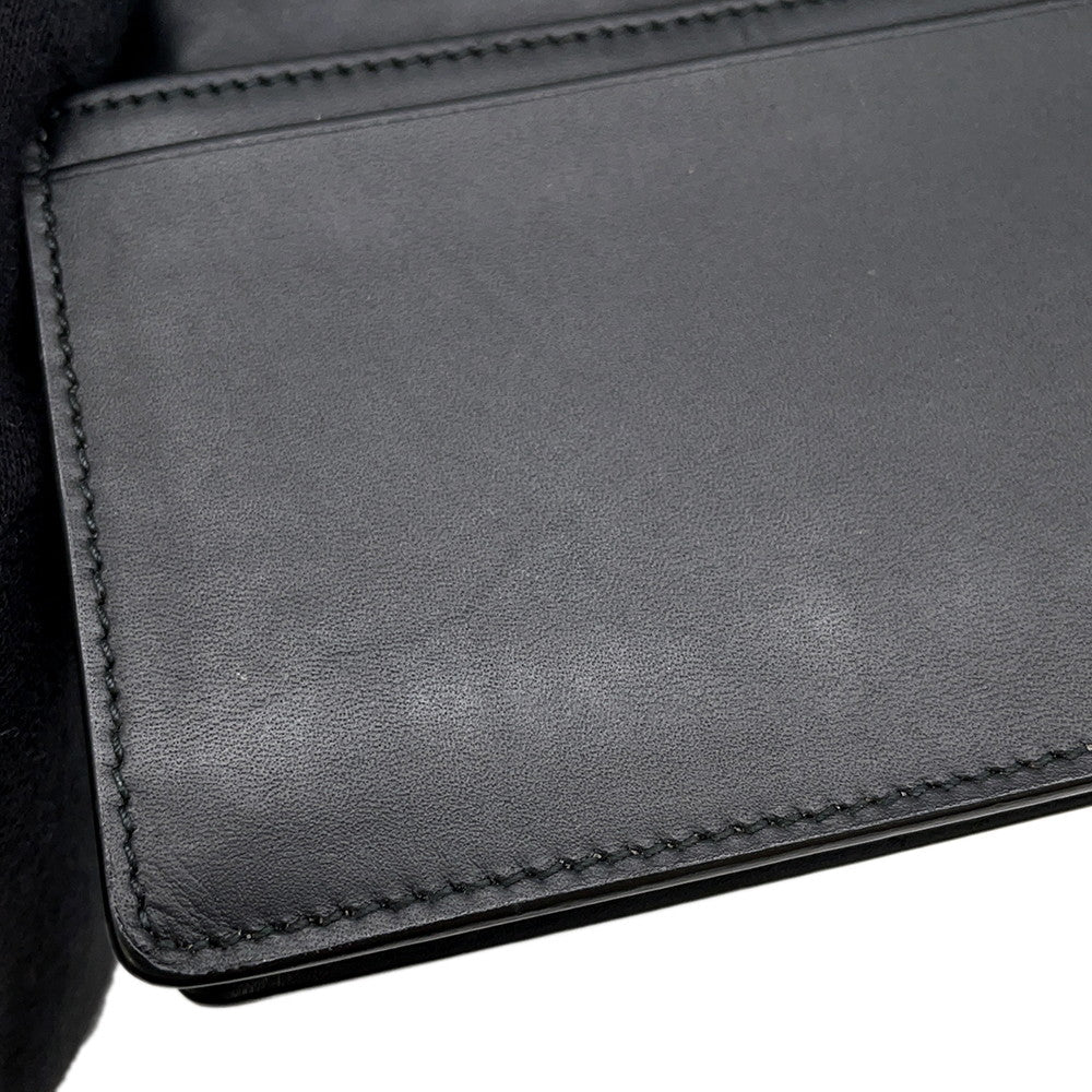Bottega Veneta INTRECCIATO Card Case Black Leather