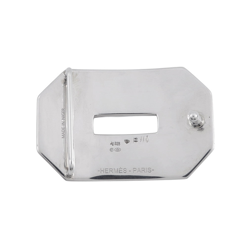 HERMES NeoTouareg Belt Buckle Champagne Gold SV925