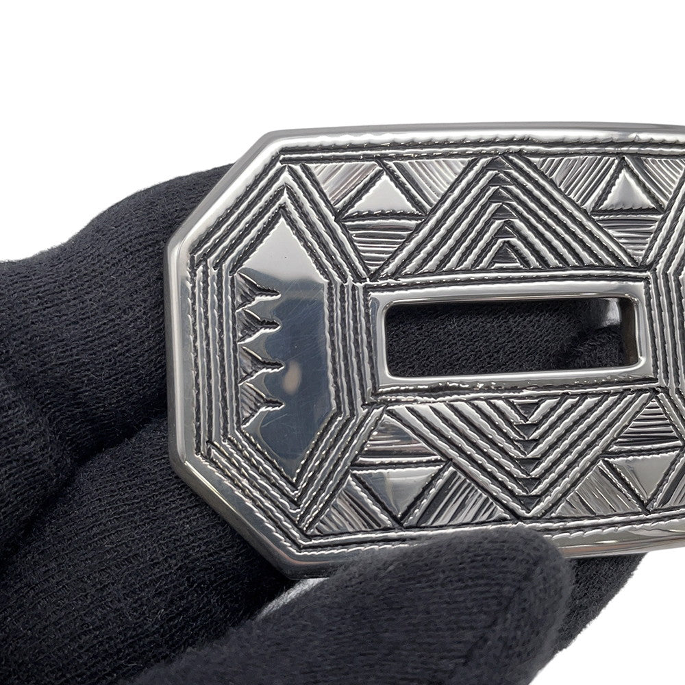 HERMES NeoTouareg Belt Buckle Champagne Gold SV925