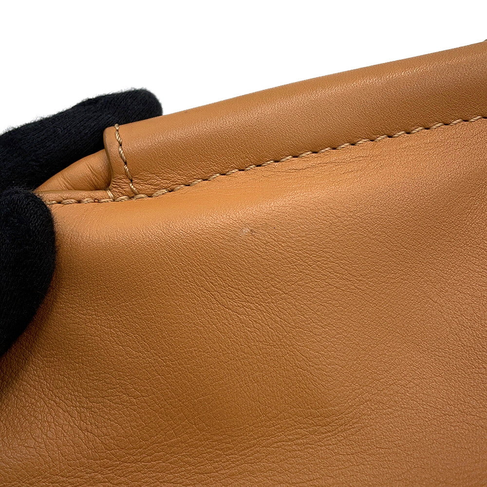 LOEWE Paseo 2WAY Bag warm dessertA709P48X02 2586 Leather Size Small