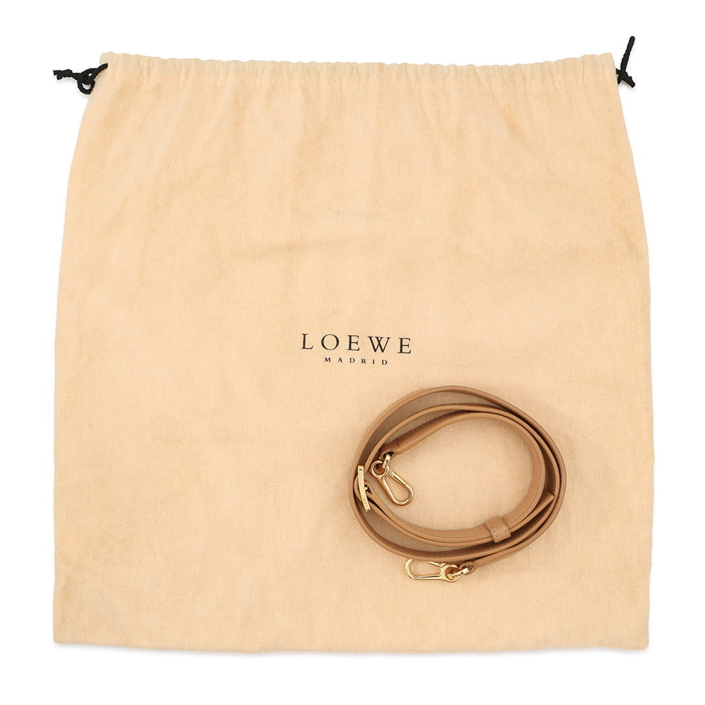 LOEWE Paseo 2WAY Bag warm dessertA709P48X02 2586 Leather Size Small