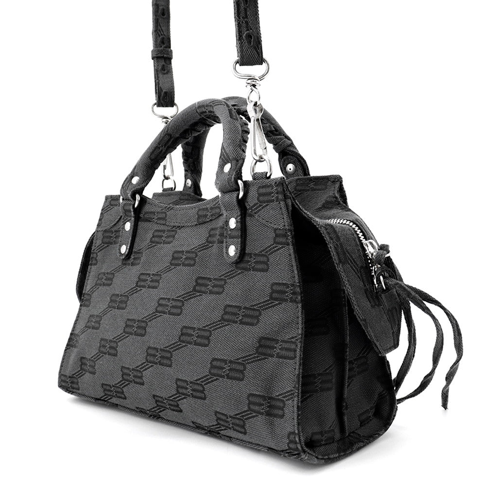 BALENCIAGA Neoclassic City Gray696495 Canvas Size XS