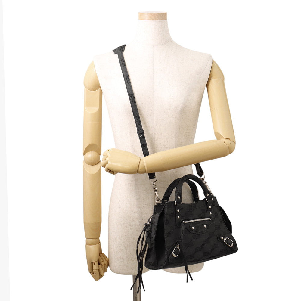BALENCIAGA Neoclassic City Gray696495 Canvas Size XS