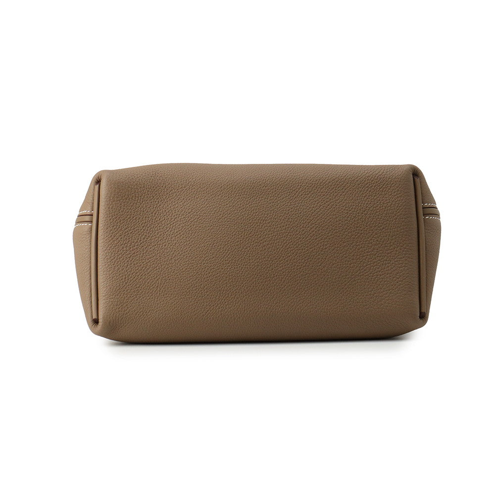 HERMES Sac Van Quatre 24/24 Etoupe Togo Leather Swift Leather Size 29