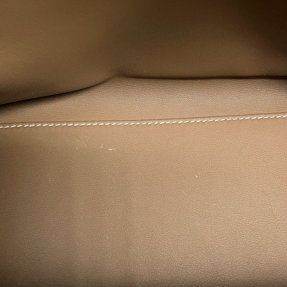 HERMES Sac Van Quatre 24/24 Etoupe Togo Leather Swift Leather Size 29