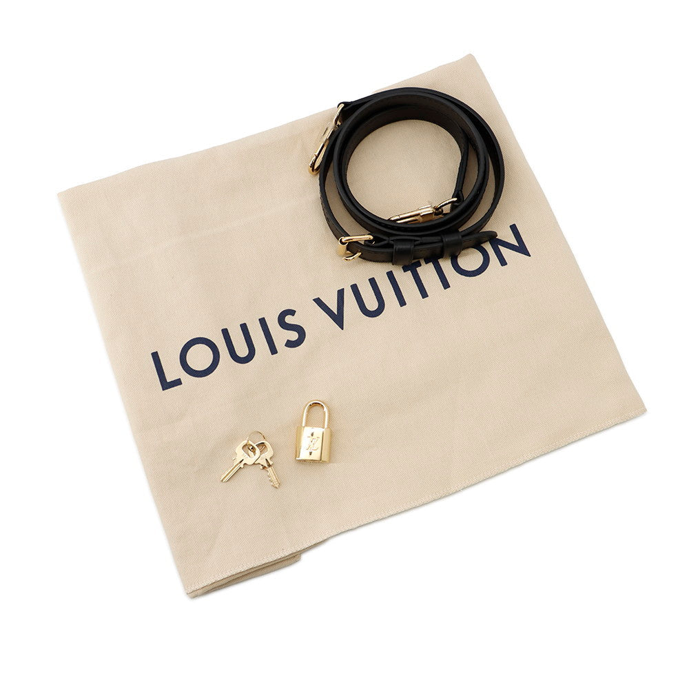 LOUIS VUITTON Speedy Bandouliere NoirM58951 Monogram Empreinte Leather Size 25