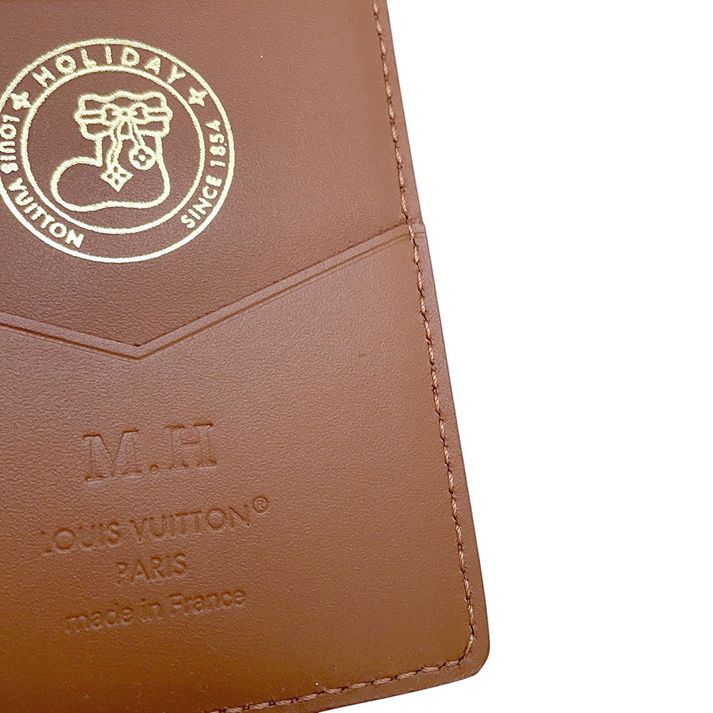 LOUIS VUITTON Card Case Organizer de Poche TanM25952 LV Aerogram