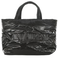 SAINT LAURENT PARIS Wide Puffer Tote Bag Black756269 Nylon