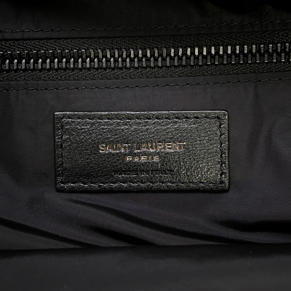 SAINT LAURENT PARIS Nux Travel Bag Black594400 Nylon